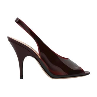 Gianvito Rossi Sandalias de Tac&oacute;n Amelie - Shoes - Mujer - Marr&oacute;n - 39 1/2 EU