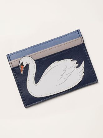 Fat Face FatFace Navy Applique Swan Card Holder