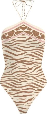 MC2 Saint Barth Donna, Costumi da bagno, Beige, L, new