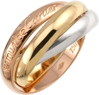 Cartier Yellow Gold (18K) Pink Gold (18K) White Gold (18K) Band Ring (Pre-Owned)
