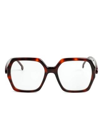 Etro oversize-frame glasses - Red