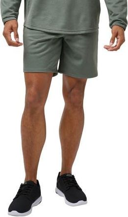 Travis Mathew Sideslip Fleece Shorts in Dark Olive at Nordstrom Rack, Size Xx-Large