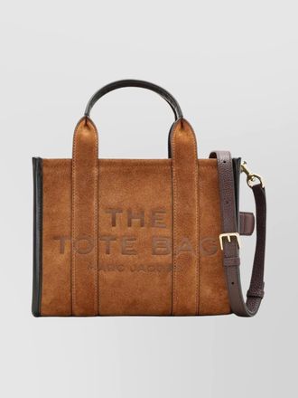Marc Jacobs small suede tote bag with adjustable strap