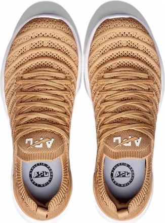 Athletic Propulsion Labs Mens Techloom Wave Sneakers In Tan/white