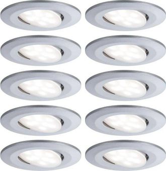 Paulmann Calla Foco Empotrable Interior Cromo Mate Regulable Led