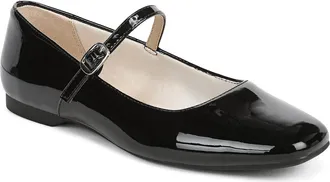 Life Stride Beloved Mary Jane Flat in True Black at Nordstrom, Size 5.5