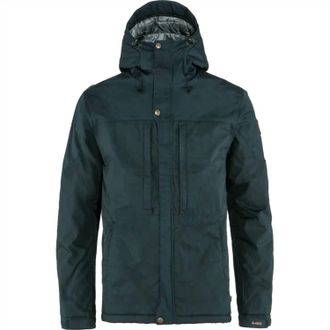 Fj&auml;llr&auml;ven Mens Skogs&ouml; Padded Jacket In Dark Navy
