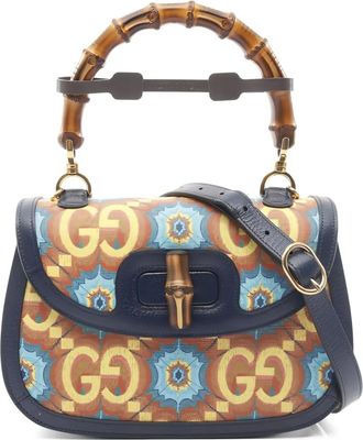 Gucci 2010 schoudertas met logo - Blauw