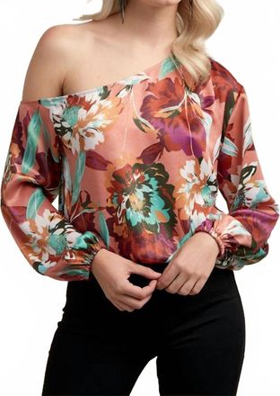 Ali & Jay Sorry Im A Lady Top In Floral