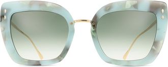 Isabel Marant IM 0083/G/S GC1/9K Womens Sunglasses Green Size 53
