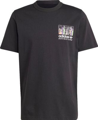 adidas Adventure DTC Graphic T-Shirts Asia Sizing Black IL5171