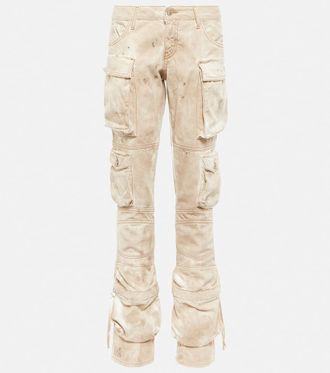 デニム・ジーパン THE ATTICO Used effect jeans The Attico Grey Used effect jeans for Women Online USA at