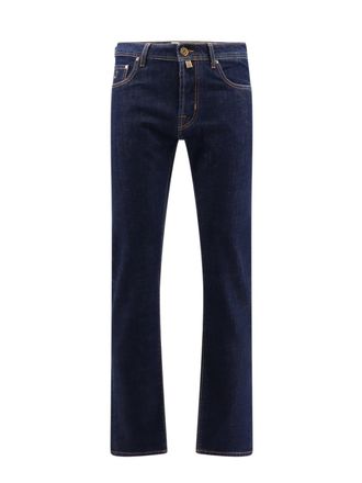 Jacob Cohen Bard Logo Patch Jeans