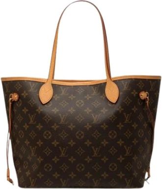 Louis Vuitton Pre-owned Neverfull MM - Dames - Vintage Shopper - Bruin - ONE Size - Leer - Vintage