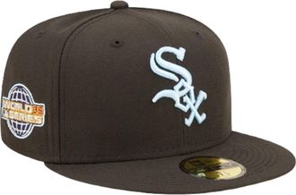 New Era 59Fifty MLB Chicago White Sox Cloud Under Black Fitted Hat 60243791