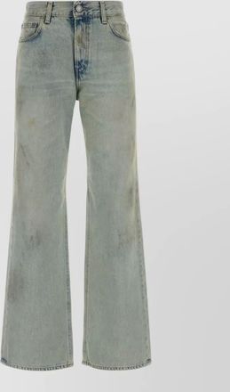 Haikure wide leg denim jeans korean style