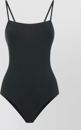 Eres straight neck one-piece swimsuit