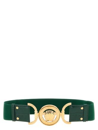 Versace Bicolor Calfskin Regular Womens Belt