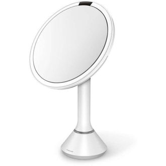 Simplehuman Espejos Cosm&eacute;ticos - Espejo Cosm&eacute;tico Con Led Dual Light Iluminaci&oacute;n, Color Blanco St3054