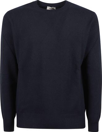 Altea Round Neck Ribbed Pure Cashmere Sweater