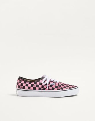 Valentino Garavani Valentino Garavani And Vans Low-Top Trainer In Fabric With VLogo Checkerboard Print
