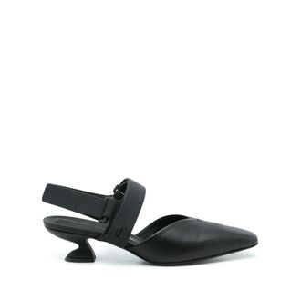 Ferragamo Ladies Black Heels, US Size 5