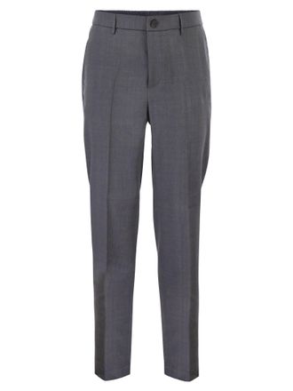 PESERICO Peserico Linen And Wool Blend Tailored Trousers