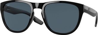 Costa 6S9082 Irie Polarized 908203 Mens Sunglasses Black Size 55