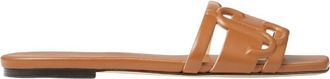 Jimmy Choo London Laran Nappa Leather Slides, Brand Size 34.5 ( US Size 4.5 )