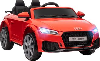 OEM Coche El&eacute;ctrico Para Ni&ntilde;os De 3+ A&ntilde;os Audi Tt El&eacute;ctrico 12v Con Velocidad 3 Km/h Mando A Distancia 102x60x44 Cm Rojo