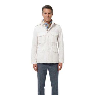 Mason's Field Jacket M74 - male - Masons - Light Jackets - White - 3XL - Jackets