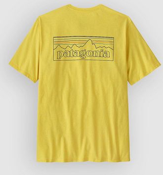Patagonia P-6 Logo Responsibili T-Shirt gelb