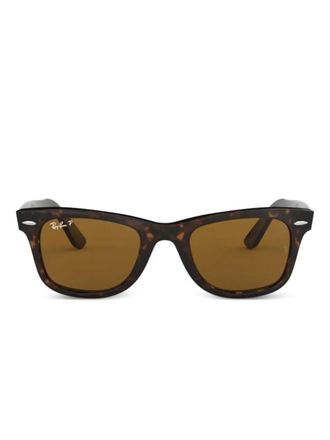 Ray-Ban Occhiali da sole Wayfarer con effetto tartarugato - Marrone