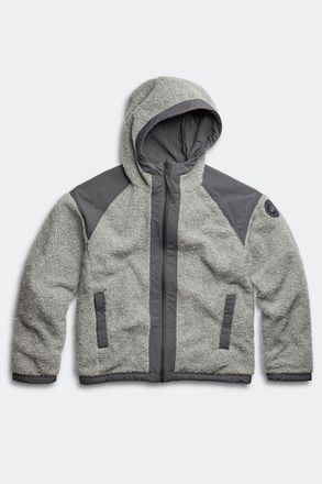 Canada Goose Mens Alberni Reversible Fleece Bomber in Stratus Grey/anchor Grey at Nordstrom, Size Xx-Large