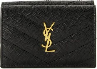 Saint Laurent Monogram Leather Wallet