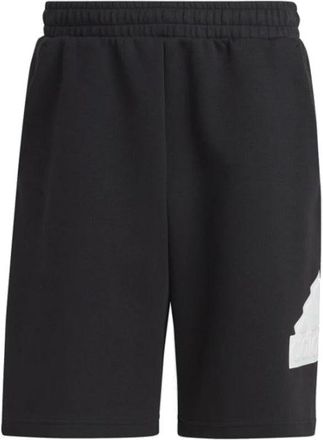 adidas Future Icons Badge of Sport Shorts Asia Sizing Black White IC3737