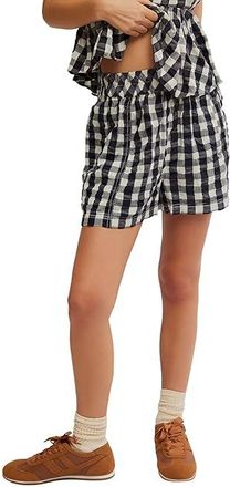 Free People Get Free Seersucker Pull Womens Clothing Black Combo : MD (Womens 8-10) 30, Cotton/Seersucker