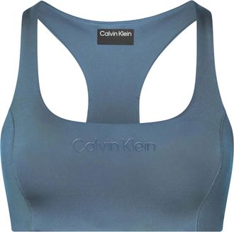Calvin Klein Dames/Dames Medium Impact Sportbeha (Blauw)