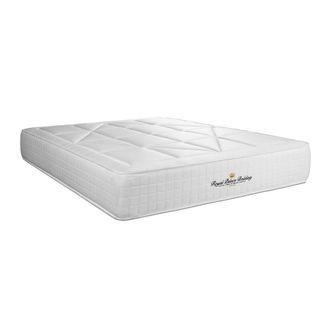 Royal Palace Bedding Royal Palace Bedding - Colch&oacute;n Blanco Con Muelles Ensacados Y Espuma Viscoel&aacute;stica 180 X 190