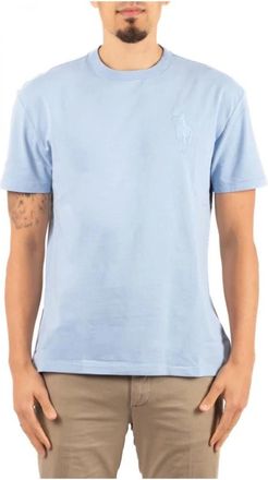 Ralph Lauren Tops, Heren, Blauw, L, T-shirt