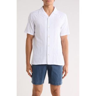 Robert Barakett Villa Resort Camp Shirt in White at Nordstrom Rack, Size Xx-Large