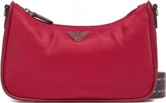 Emporio Armani Y3H293 Crossbody Tas - Dames - Schoudertassen - Rood - ONE Size - Tassen