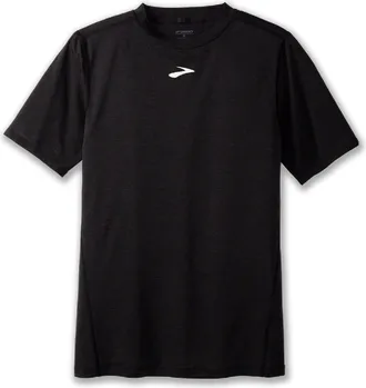 Brooks Mens High Point Shirt Black M