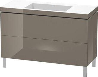 Duravit Lavamanos Duravit L-cube Con Base De Pie, 120x48 Cm, 2