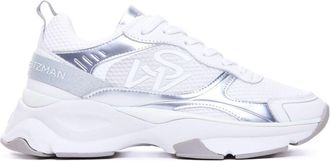 Stuart Weitzman Sneakers con design a inserti - Bianco