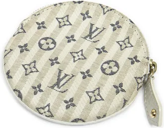 Louis Vuitton Pre-owned Womens Porte Monnaie Round Wallet - Ivory - One Size
