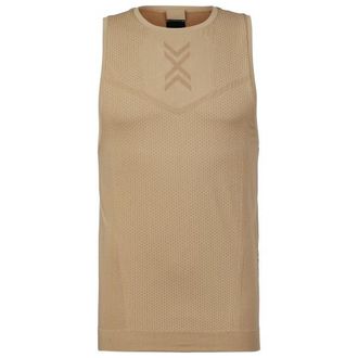 X Bionic Xceed Run Tank Top Laufshirt f&uuml;r Herren | beige