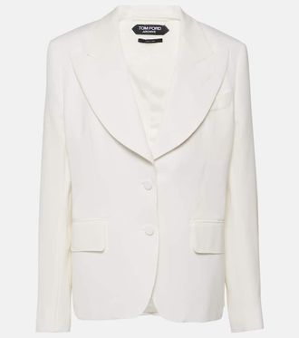 Tom Ford Blazer monopetto in seta