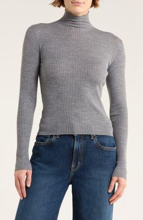 Buck Mason Featherweight Wool Blend Sweater in Heather Grey at Nordstrom Rack, Size X-Small