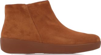 FitFlop Fitflop Womens Fit Flop Sumi Suede Ankle Boots in Tan - Size UK 4